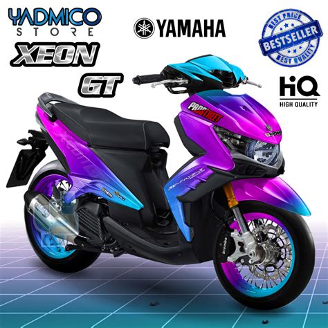 Jual Decal Xeon Gt Full Body Stiker Motor Xeon Gt Full Body