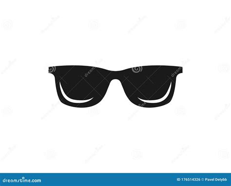 Icono De Gafas De Sol Diseño Plano De Ilustración Vectorial Stock De Ilustración Ilustración