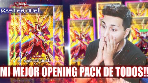 TERMINE BLUE EYES HORUS GRACIAS A ESTE SUPER OPENING PACK Yu Gi Oh