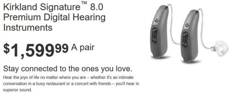 Operating Manual For Kirkland Hearing Aids