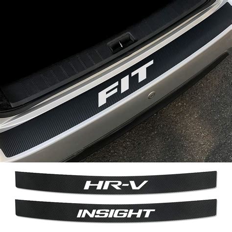 Buy Fsxtlll Car Trunk Guard Rear Bumper Stickers For Honda Fit Odyssey