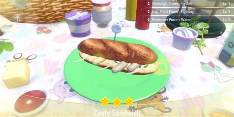 The Best Sandwich Recipes In Pokemon Scarlet And Violet