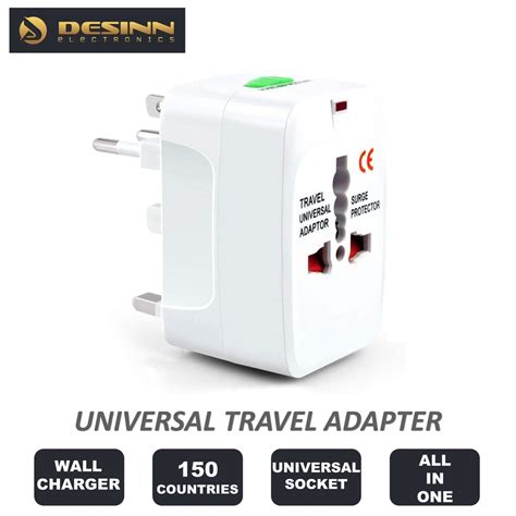 Universal Travel Adapter International All In One Power Plug For