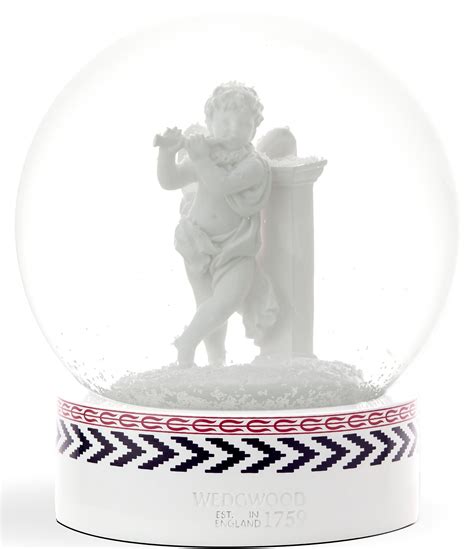 Wedgwood 2024 Christmas Cherub Snow Globe | Dillard's