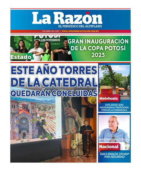 5 de Abril del 2023 by La Razón del Altiplano Issuu