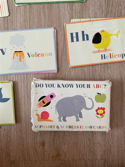 Illustrated Flash Cards Hobbies And Toys Toys And Games On Carousell