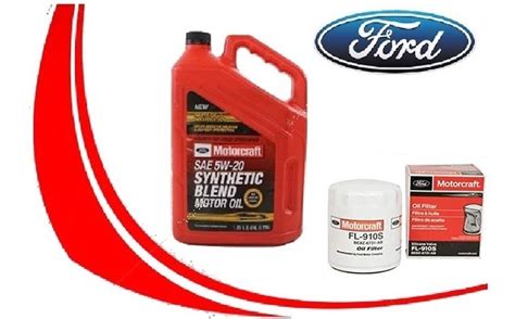 Kit Afinacion 5w20 Motorcraft Ford Fiesta Figo 11 18 Mercado Libre