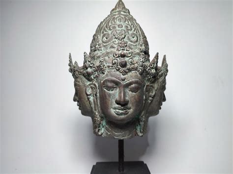 Four Faced Brahma Headed Statue, Brahma God, Brahma Statue, Hindu God, Antique Brahma God ...