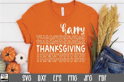 Happy Thanksgiving Svg Graphic By Oldmarketdesigns · Creative Fabrica