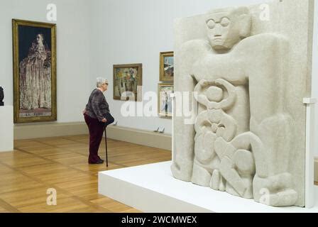 Nude Woman Sculpture By Jacob Epstein Stock Photo Alamy