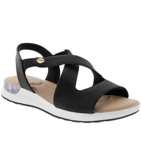 Sandália Modare Anabela Ultraconforto Tiras Nude Sandália Feminina Modare Ultraconforto Nunca