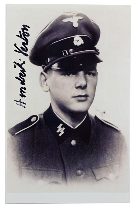 Worldwarcollectibles Signature Of Dutch Waffen Ss Wiking Member