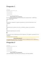 Prueba Docx Pregunta Correcta Se Punt A Sobre Marcar