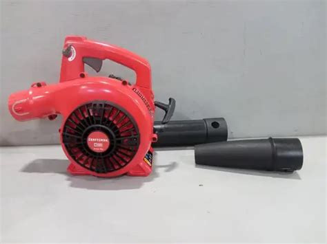 Craftsman 25 Cc 2 Cycle 410 Cfm 180 Mph Gas Handheld Leaf Blower Allsurplus Pittston