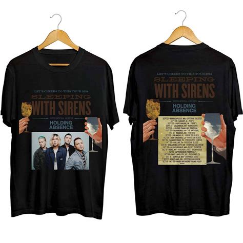 Sleeping With Sirens Let S Cheers To This Tour Shirt Sleeping