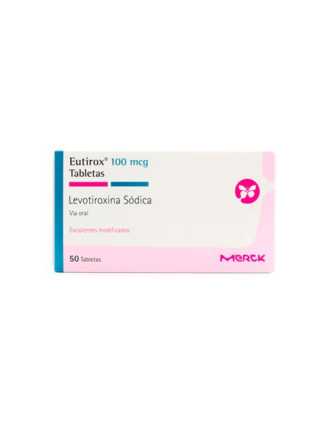 Eutirox Merck 50 Tabletas 100mcg