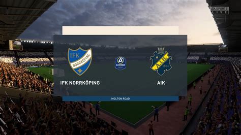 IFK Norrköping vs AIK 21 08 2023 Allsvenskan 2023 FIFA 23 YouTube