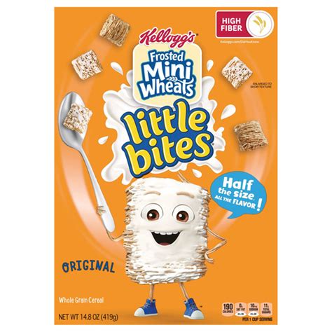 Save On Kelloggs Frosted Mini Wheats Little Bites Whole Grain Cereal