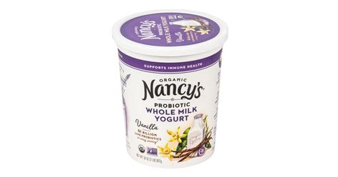 Nancy S Yogurt Whole Milk Vanilla Organic Azure Standard