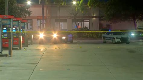 Man Injured After Shots Fired At Pembroke Park Gas Station Stray