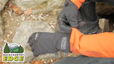 outdoor research mens stormtracker sensor gloves youtube