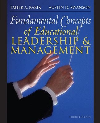 Fundamental Concepts Of Educational Leadership And Management Book By