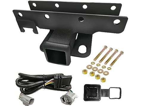 2 Inch Tow Hitch Receiver Kit with 4 Pin