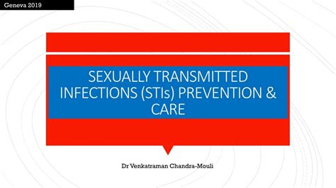 Ppt Sexually Transmitted Infections Stis Prevention And Care