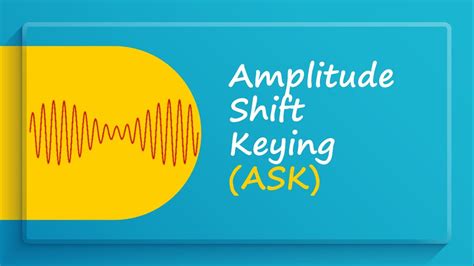 Amplitude Shift Keying Ask Youtube