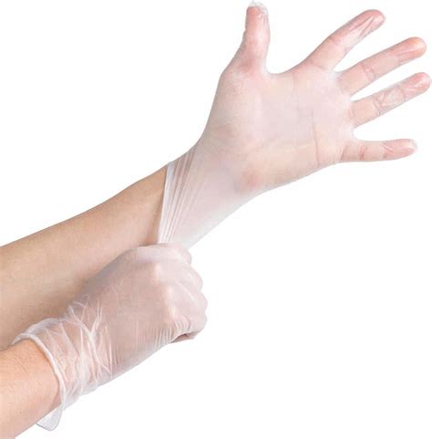 Disposable Gloves Clear Vinyl Gloves Latex Free Powder Free Glove