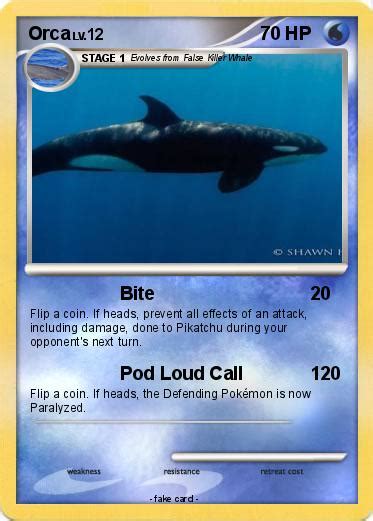 Pokémon Orca 79 79 - Bite - My Pokemon Card