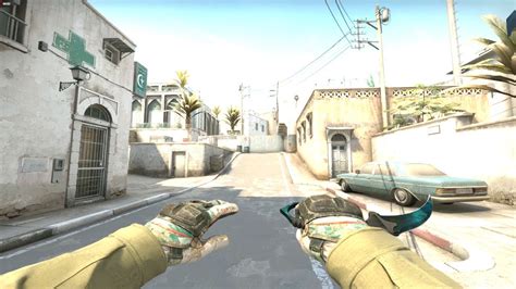 Cs Moto Gloves Spearmint Battle Scarred Skin Showcase Youtube