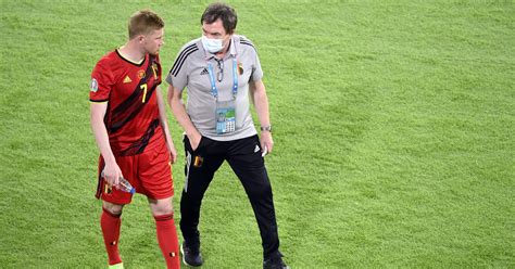 De Bruyne admits to playing through injury in Belgium loss