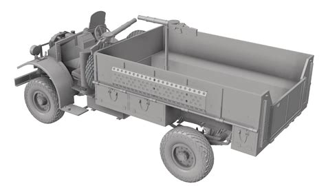 Thunder Model Lrdg F Patrol Truck With Offset Rear Bed Armorama