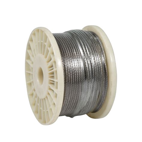 Galvanized Steel Wire Rope Gi Hot Drawing DIP Compacted Ropes Wires For