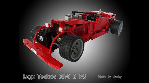 Lego Technic 8070 B Hot Rod PF Motorize RC Like 42022 8081 B