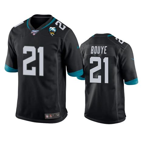 Jacksonville Jaguars A.j. Bouye Black 25th Anniversary Game Jersey ...