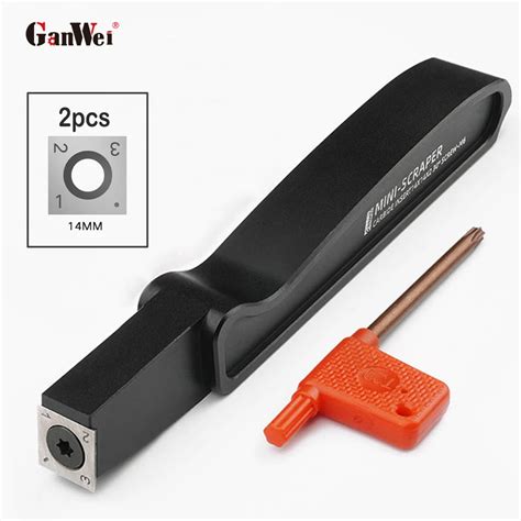 Ganwei Mini Carbide Scraper Glue Scraper Deburring Tool Wood Trimming