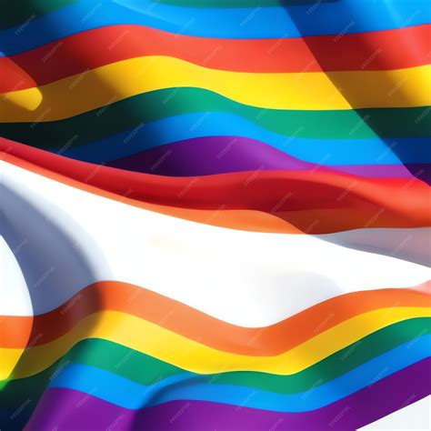 Premium Photo | Pride flag Rainbow colours Inclusion