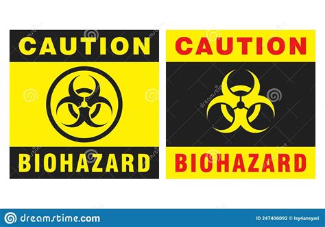 Biological Hazard Design Art Logo Design Biohazard Clip Art Stock