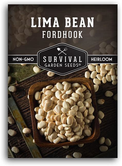 Fordhook Lima Bean Seeds For Planting 1 Packet With