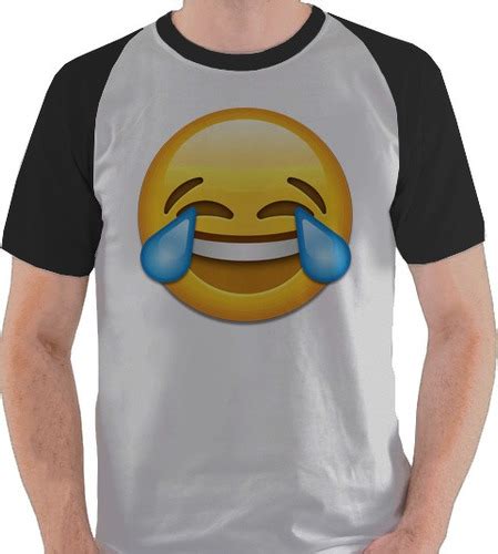 Camiseta Emoji Engraçado Emoticon Camisa Blusa Raglan R 4200 Em Mercado Livre