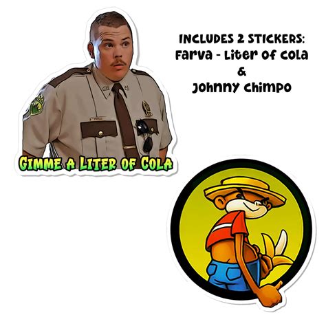 Super Troopers Farva Liter Of Cola