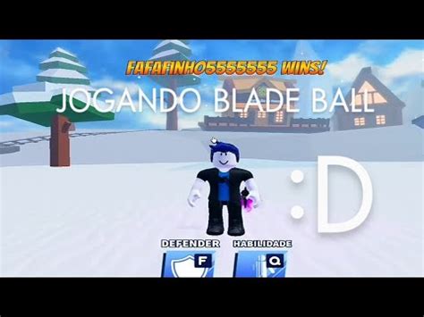 Jogando Blade Ball Na Zueira Youtube