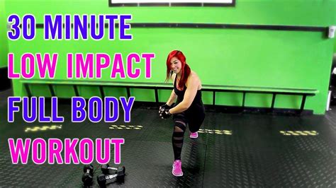 30 Minute Low Impact Full Body Fat Burning Workout Cardio Strength