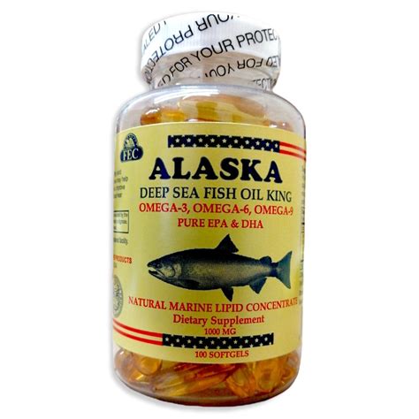 Omega 3 6 9 Alaska 100 Cápsulas