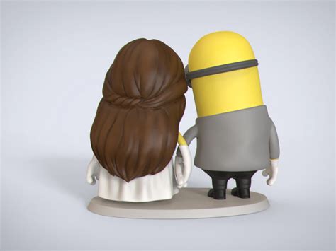 Minion Wedding Figurine | CGTrader