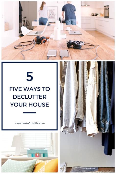 Heart And Home 5 Easy Ways To Declutter Your House Declutter Your Home