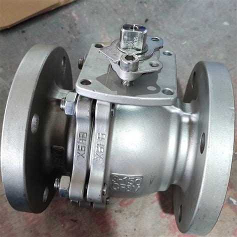 Pc Ansi Flanged Cf Cf M Wcb Lb Dn Floating Ball Valve China