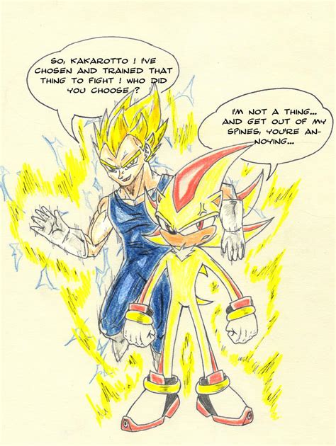 Vegeta and Shadow by DrawManga1 on DeviantArt